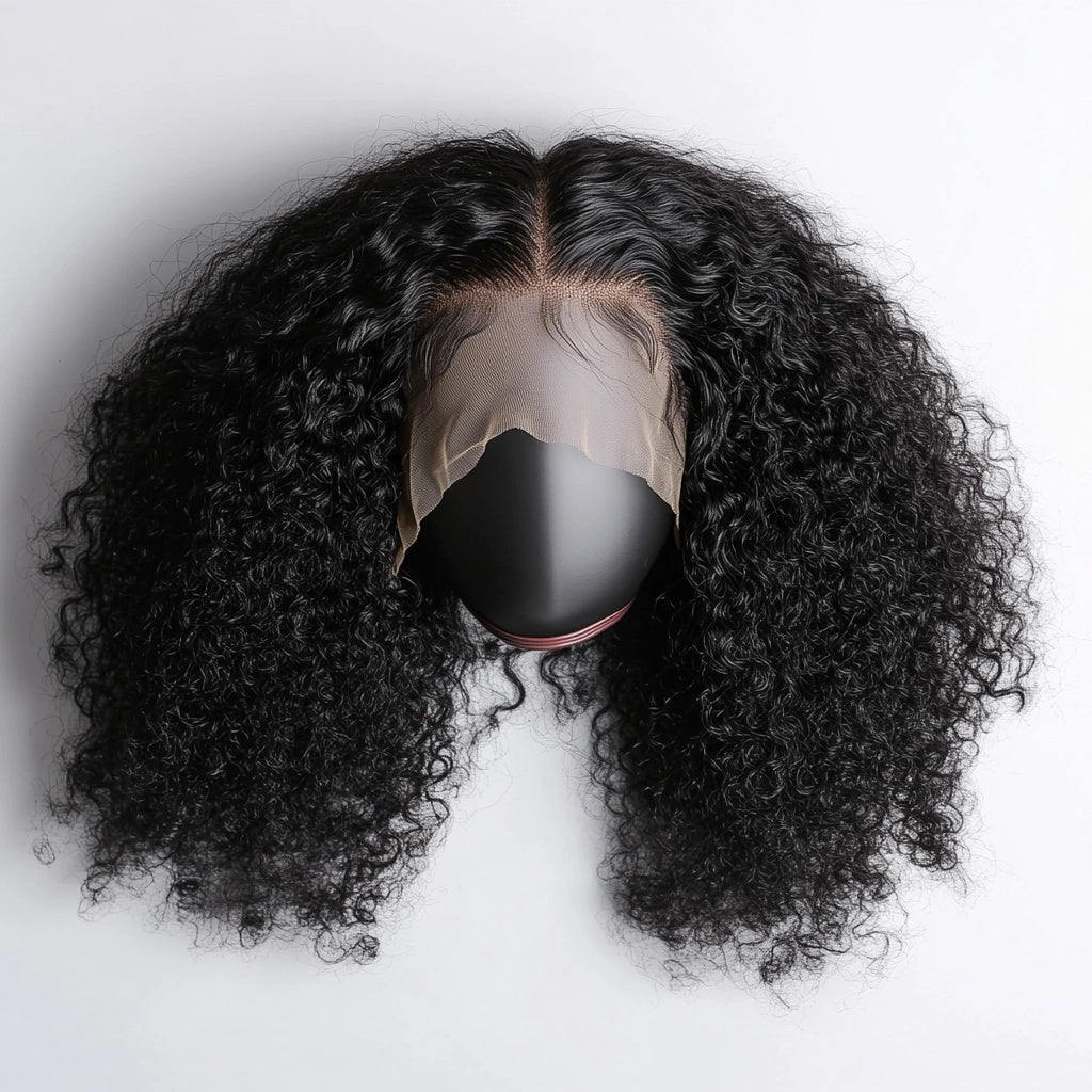 Virgin Lace Frontal Wig (CURLY)